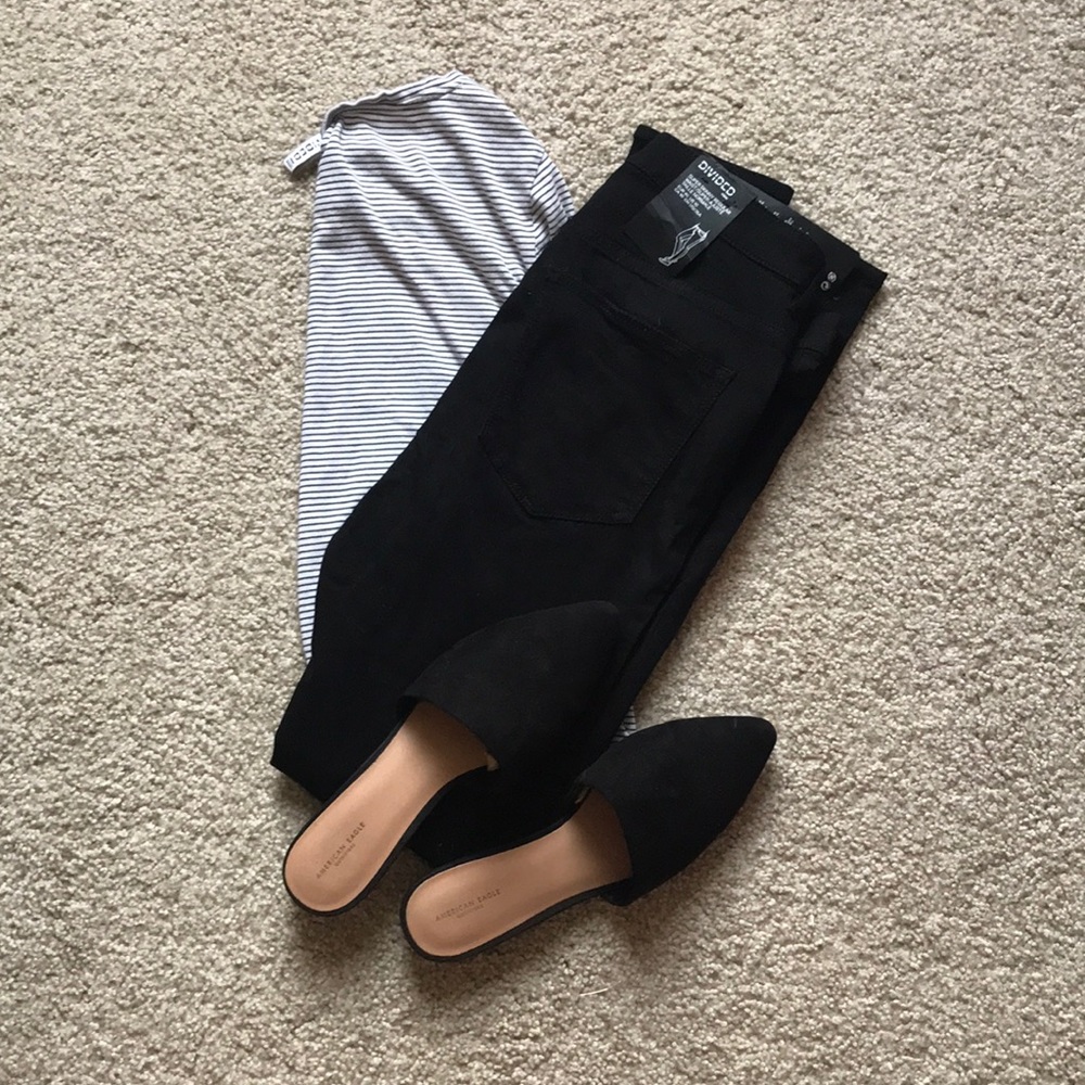 H & M Black Jeans